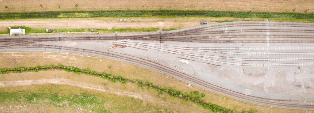 Gare de triage de Zandeken à Gand (Photo: Infrabel)