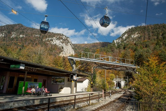 Oberdorf railway station (source: BLS).