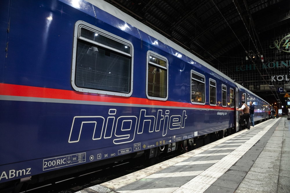 OBB's night train Nightjet services halted