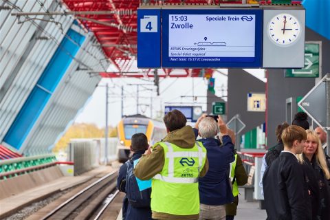 The ERTMS test phase has started on the Lelystad line.