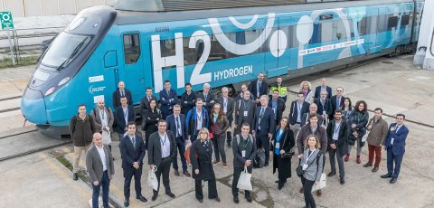 The train has travelled some 10,000km on hydrogen power.