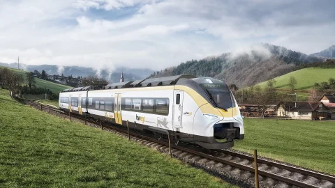 Siemens' Mireo-Plus-B battery train. © Siemens Mobility