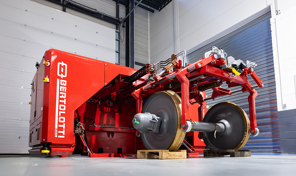 There's a new automated axle workshop in France.