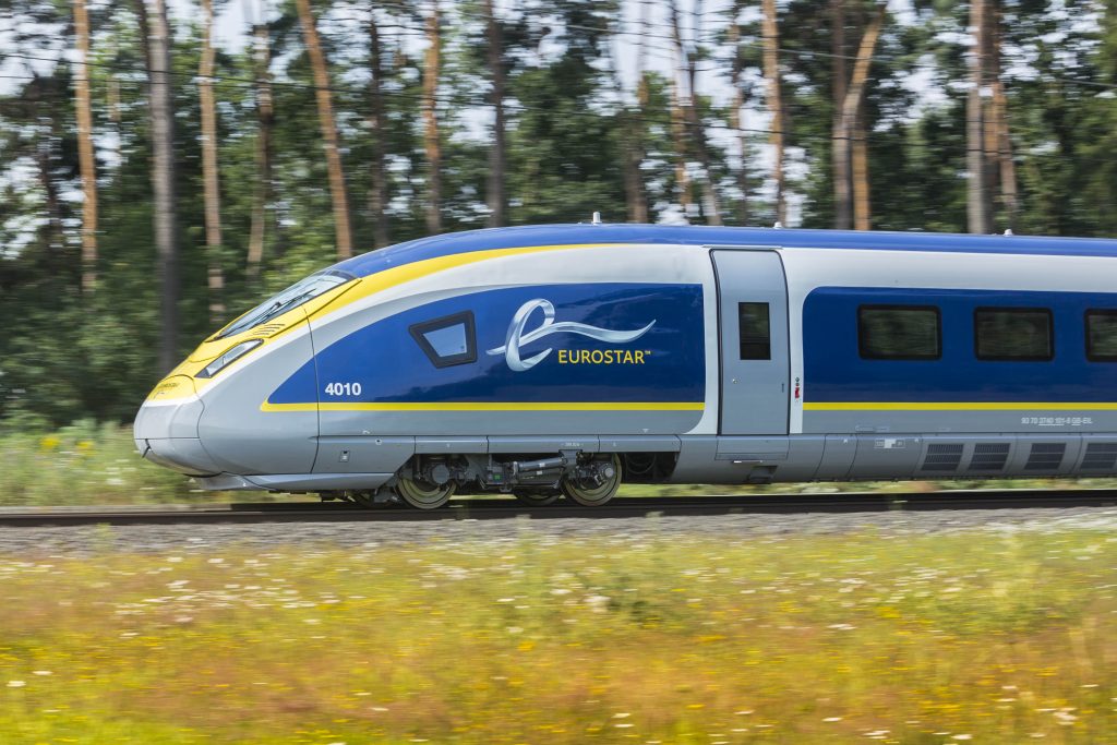 Eurostar high speed train