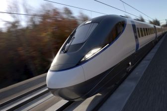 HS2 Train Visualisation