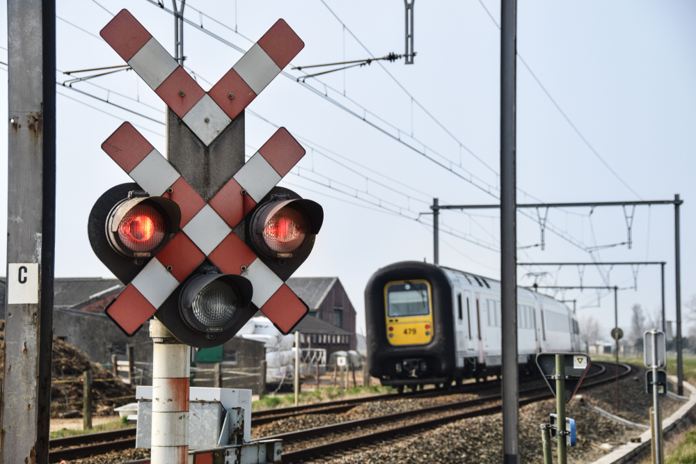 What's the new ETCS system doing to help accident prevention in Belgium?