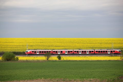 Hungary has the EU's fith biggest rail coverage.