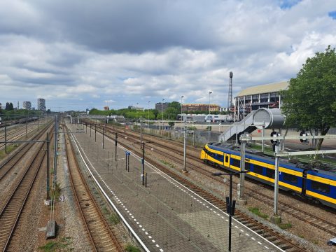 ICNG komend van de HSL bij Rotterdam