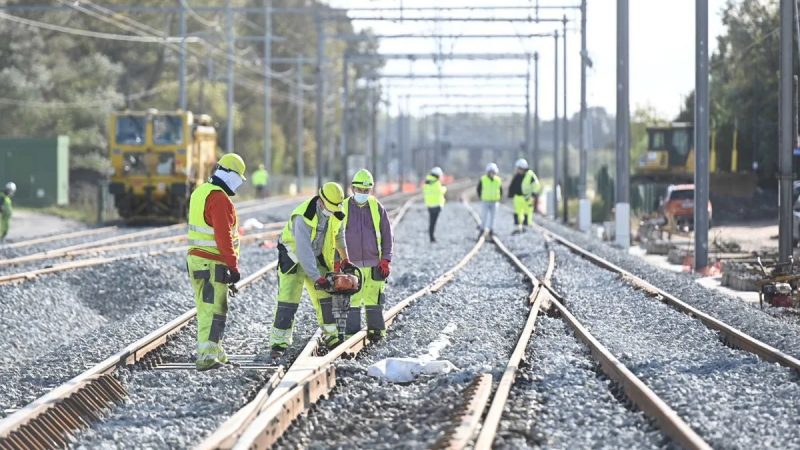 spoorwerkzaamheden