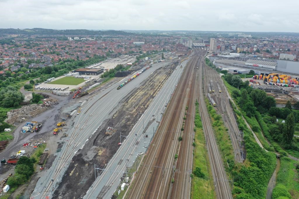 Spoorbundel M in Leuven