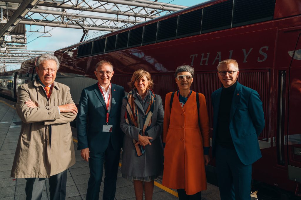 Onthulling nieuwe Thalys in Brussel