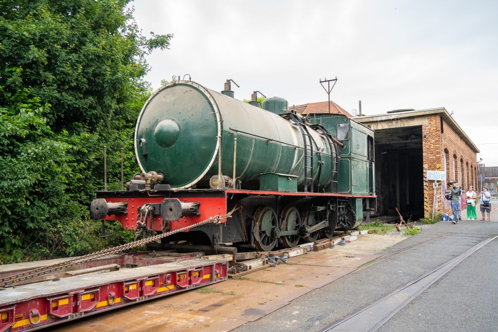 Historische locomotief terug naar zijn roots in Beringen