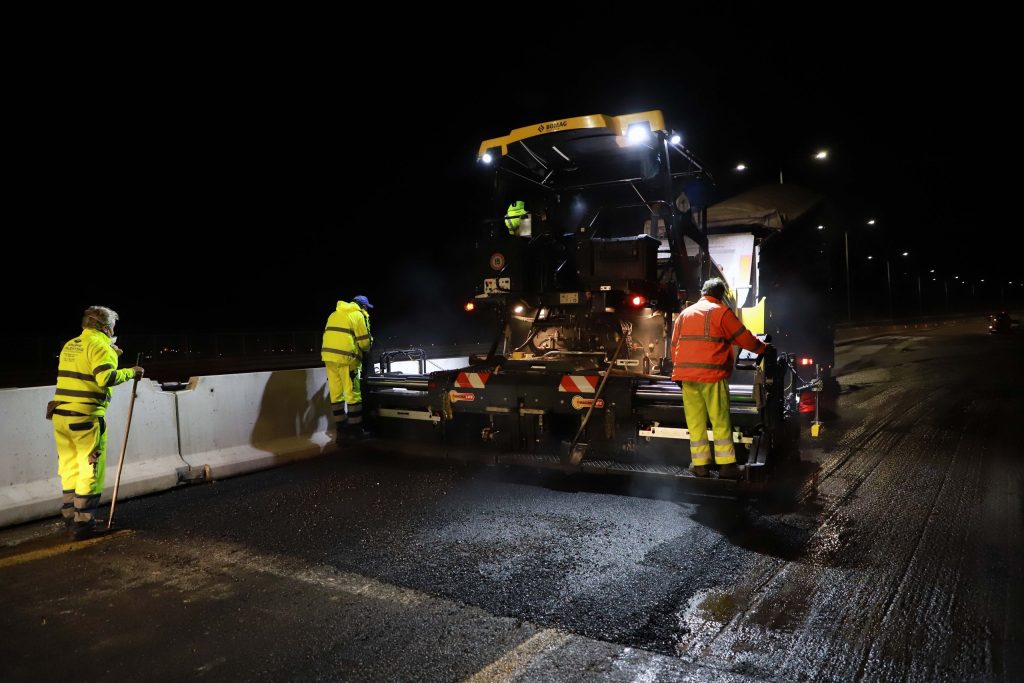 Construction on the bypass