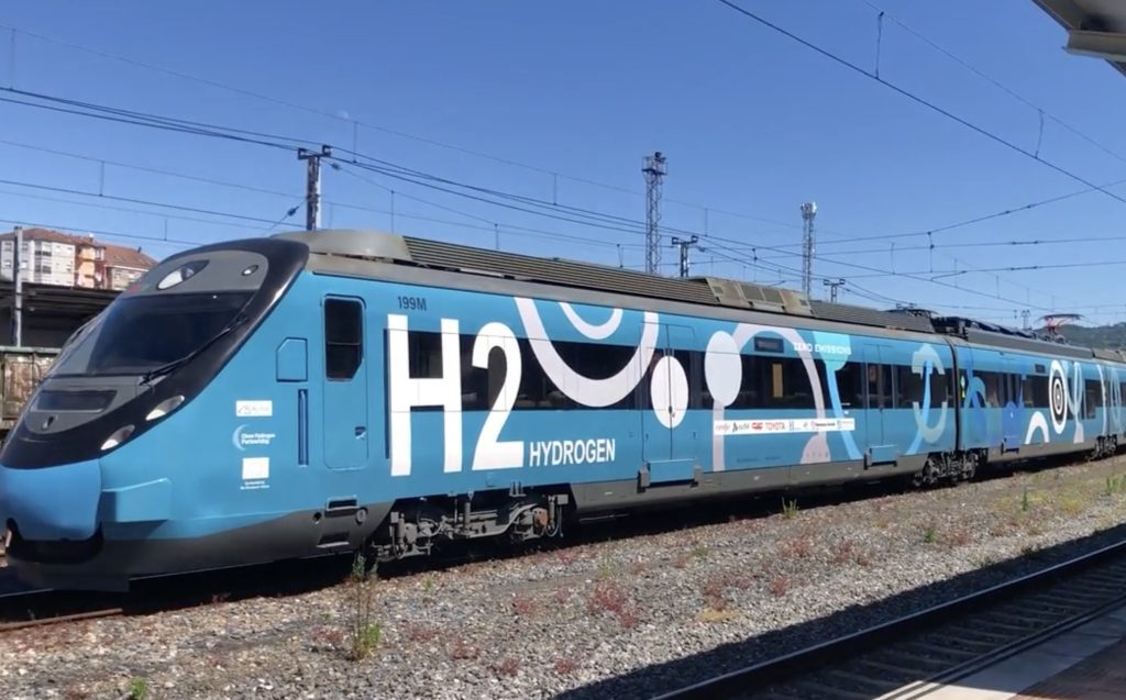 Hydrogen train successfully tested in Portugal