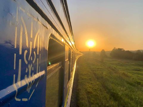 Train in Ukraine