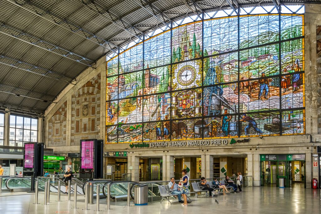 Bilbao's Abando Indalecio Prieto train station