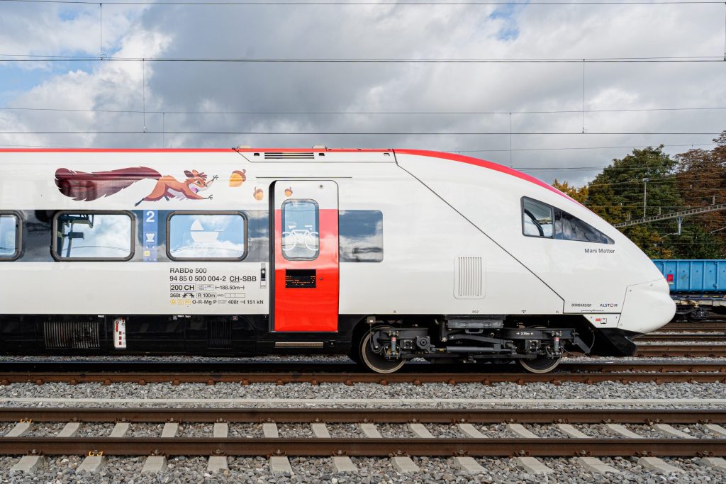 SBB has revealed its first completely renovated tilting InterCity.