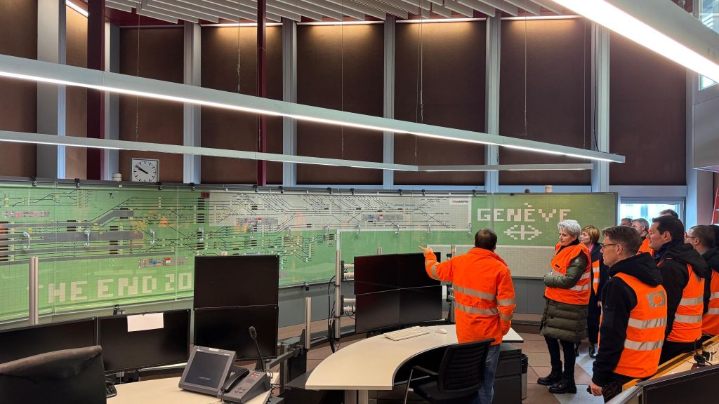 The new Geneva control centre is part of major expansion works for Suisse rail.