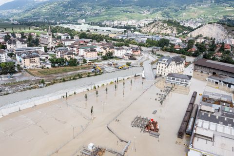 It's aluminium supplier in Switzerland was also hit.