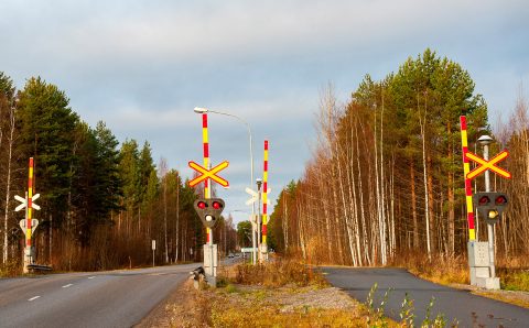 Finland has almost halved the number of its level crossings since the start of the millennium.