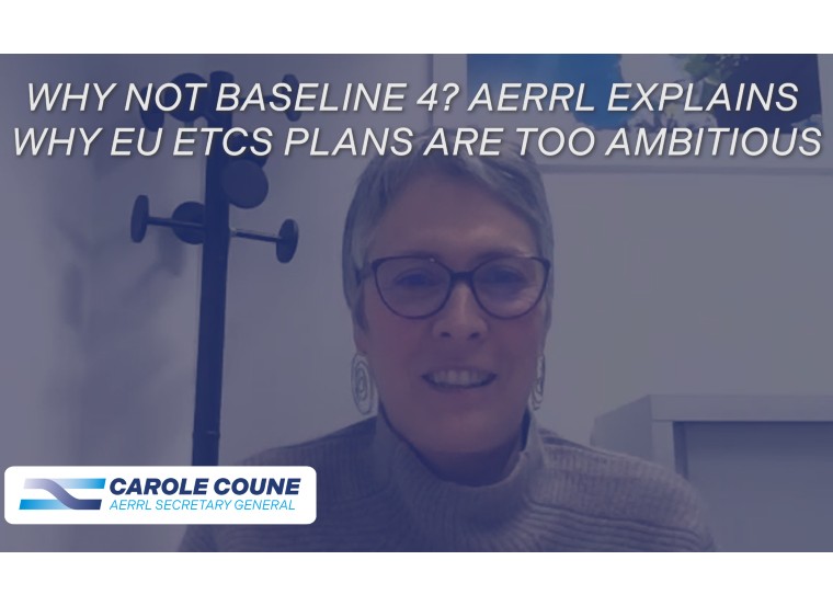 AERLL's Secretary General explains why we should focus on Baseline 3 when implementing ERTMS.